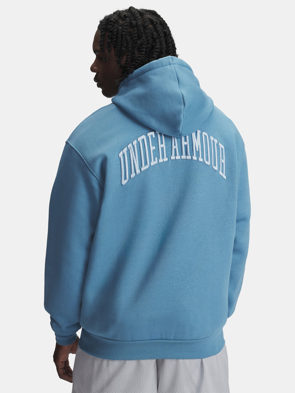 Under Armour Férfi felső Under Armour UA Icon Flc Graphic Top-BLU