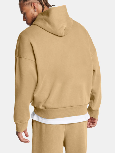 Under Armour Férfi felső Under Armour UA Icon HWT Flc Wash OS Hood-BRN