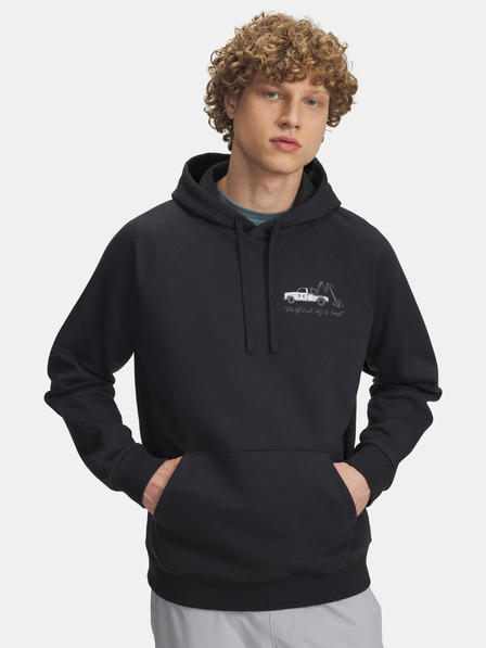 Under Armour Férfi felső Under Armour UA Rival Fleece HBR Logo HD-BLK