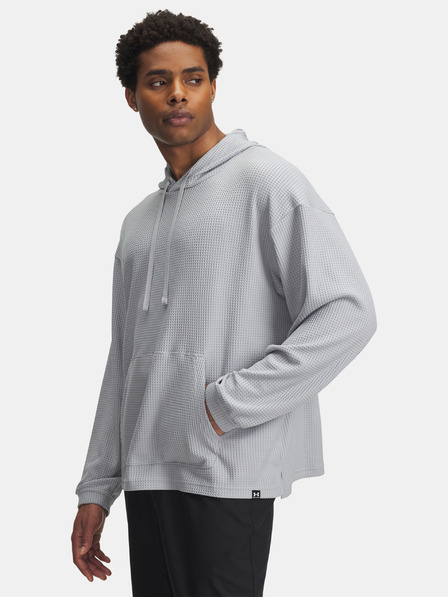 Under Armour Férfi felső Under Armour UA Rival Waffle Hoodie-GRY