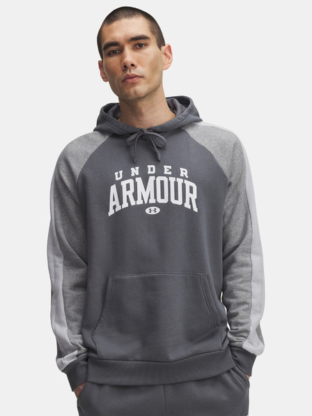 Under Armour Férfi felső Under Armour UA Rival Flc CB Hood-GRY