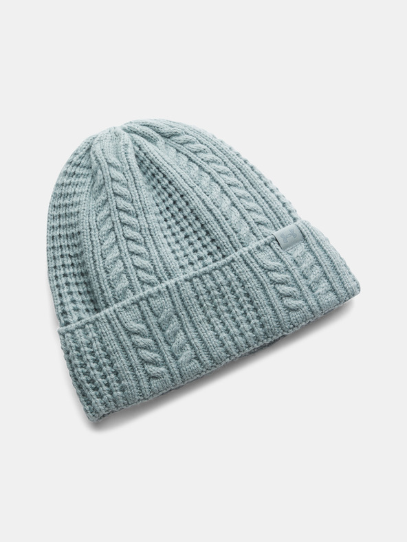 Under Armour Női sapka Under Armour W Halftime Cable Knit Beanie-GRN