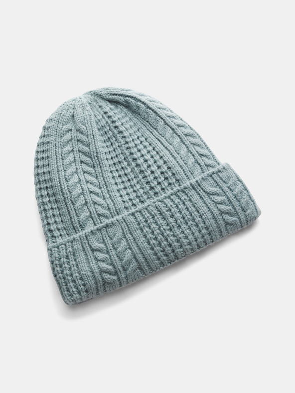 Under Armour Női sapka Under Armour W Halftime Cable Knit Beanie-GRN