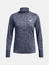 Under Armour Női póló Under Armour Tech 1/2 Zip- Twist-BLU