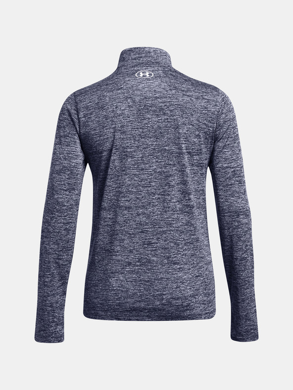 Under Armour Női póló Under Armour Tech 1/2 Zip- Twist-BLU