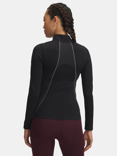 Under Armour Női póló Under Armour UA Vanish Seamless 1/4 Zip-BLK