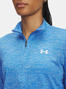 Under Armour Női póló Under Armour Tech 1/2 Zip- Twist-BLU