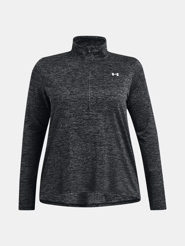 Under Armour Női póló Under Armour Tech 1/2 Zip - Twist&-BLK