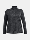 Under Armour Női póló Under Armour Tech 1/2 Zip - Twist&-BLK