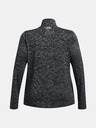 Under Armour Női póló Under Armour Tech 1/2 Zip - Twist&-BLK