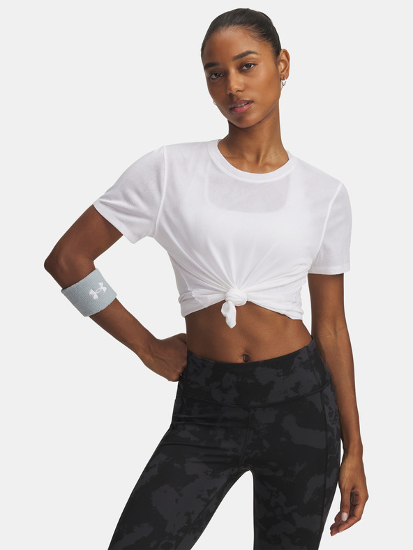 Under Armour Női póló Under Armour UA Launch Jacquard SS-WHT