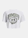 Under Armour Női póló Under Armour UA COLLEGIATE CREST CROP SS