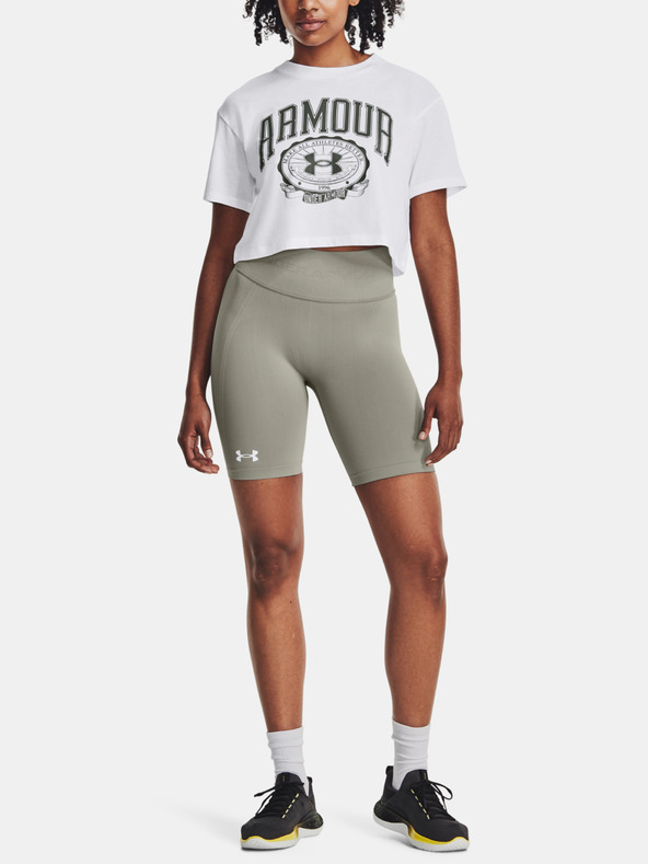 Under Armour Női póló Under Armour UA COLLEGIATE CREST CROP SS