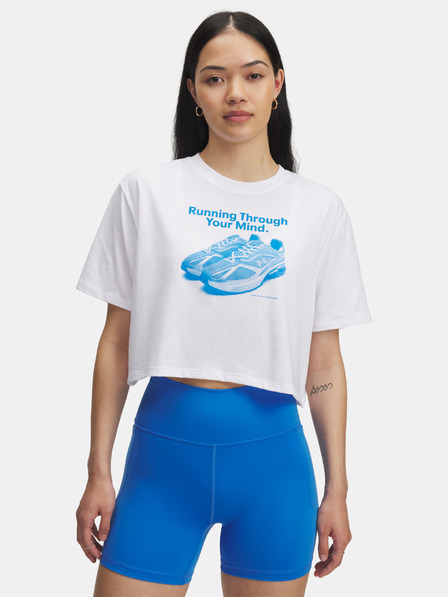 Under Armour Női póló Under Armour UA Varsity OS SS-WHT