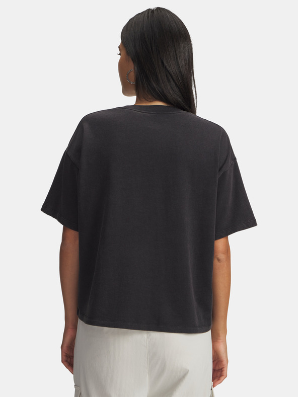 Under Armour Női póló Under Armour UA HWT Boxy Wash SS-BLK