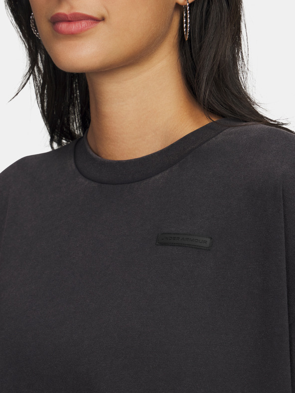 Under Armour Női póló Under Armour UA HWT Boxy Wash SS-BLK