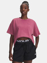Under Armour Női póló Under Armour UA HWT Boxy Wash SS-RED