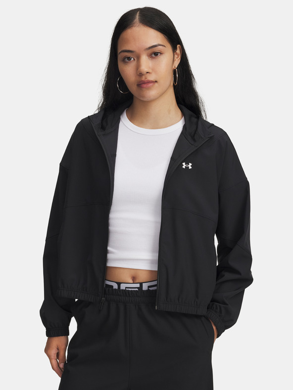 Under Armour Női dzseki Under Armour UA Rival Woven Jkt HD-BLK