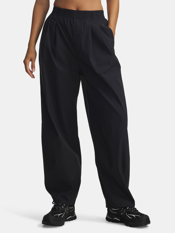 Under Armour Női sportnadrág Under Armour UA Unstoppable Wvn Pleat Pt-BLK