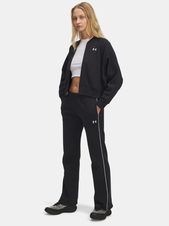 Under Armour Női sportnadrág Under Armour UA Rival Flc Piped Pant-BLK
