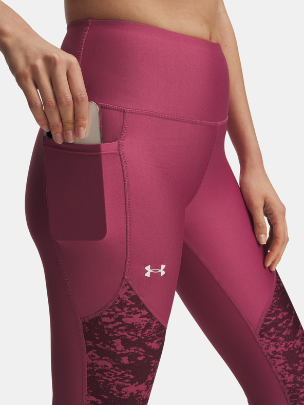 Under Armour Női leggings Under Armour Tech Print Panel Ankle Leg-RED