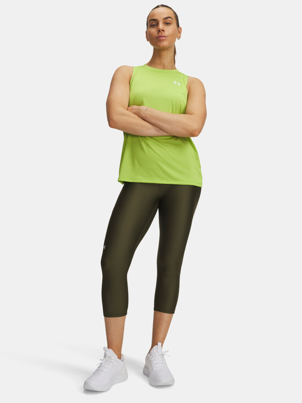 Under Armour Női leggings Under Armour Tech Hi Capri-GRN