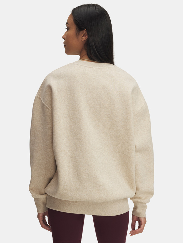 Under Armour Női felső Under Armour UA Icon Fleece OS Crew-BRN