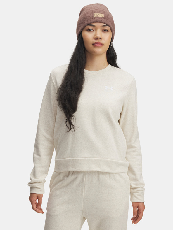 Under Armour Női felső Under Armour UA Rival Terry Crew-BRN