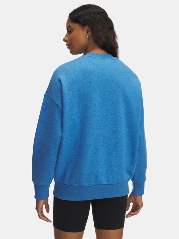 Under Armour Női felső Under Armour UA Rival Fleece OS Crew-BLU