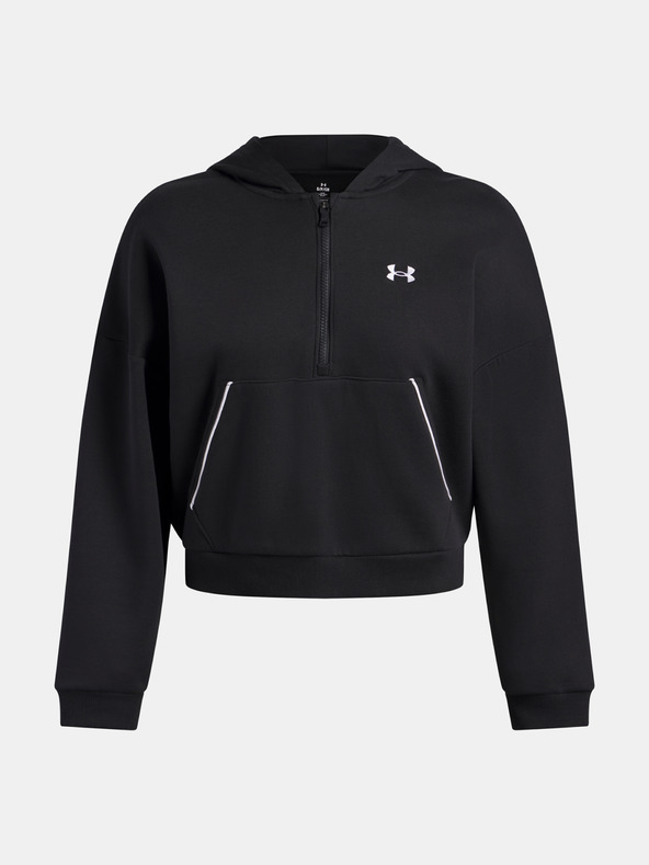 Under Armour Női felső Under Armour Rival Flc Piped HZ Hoodie-BLK