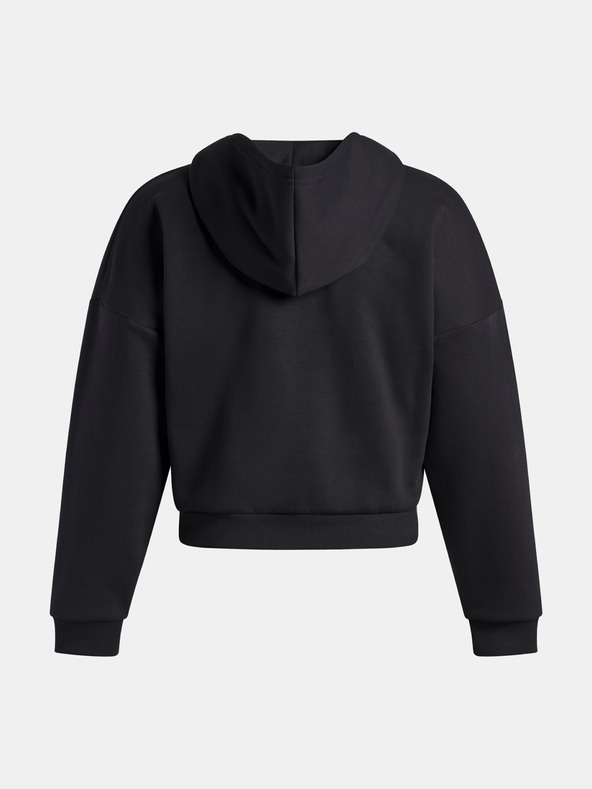 Under Armour Női felső Under Armour Rival Flc Piped HZ Hoodie-BLK