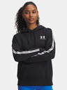 Under Armour Női felső Under Armour Icon Fleece Taped Hdy-BLK
