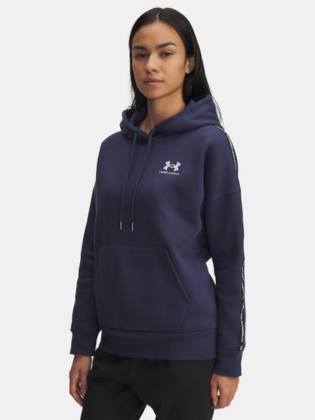 Under Armour Női felső Under Armour Icon Fleece Taped Hdy-BLU