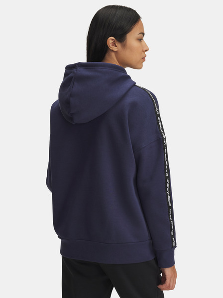 Under Armour Női felső Under Armour Icon Fleece Taped Hdy-BLU