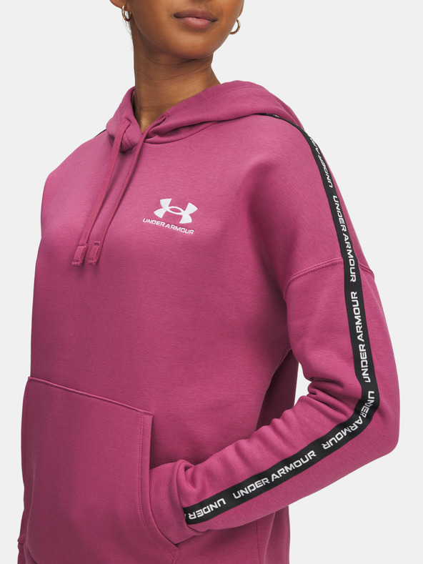 Under Armour Női felső Under Armour Icon Fleece Taped Hdy-RED