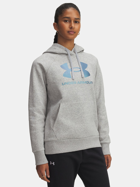Under Armour Női felső Under Armour UA Rival Flc Shimmer Hdy-GRY