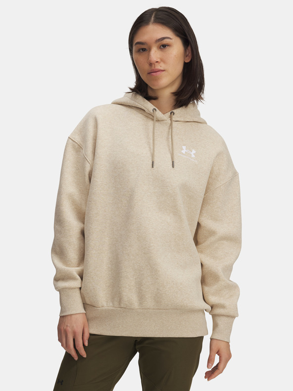 Under Armour Női felső Under Armour UA Icon Fleece OS Hoodie-BRN