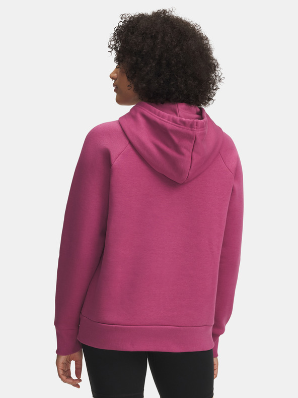 Under Armour Női felső Under Armour UA Rival Flc Shimmer Hdy-RED