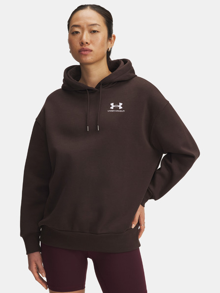 Under Armour Női felső Under Armour UA Icon Fleece OS Hoodie-BRN