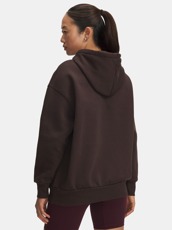 Under Armour Női felső Under Armour UA Icon Fleece OS Hoodie-BRN