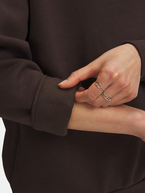 Under Armour Női felső Under Armour UA Icon Fleece OS Hoodie-BRN