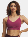 Under Armour Női melltartó Under Armour Vanish Seamless Low Bra-RED