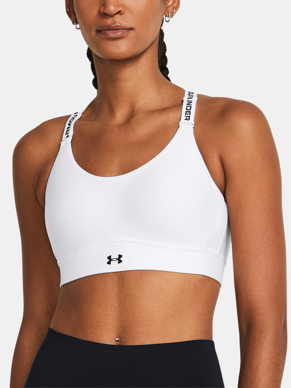 Under Armour Női melltartó Under Armour UA Infinity Mid 2.0 Bra-WHT