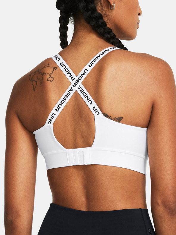 Under Armour Női melltartó Under Armour UA Infinity Mid 2.0 Bra-WHT