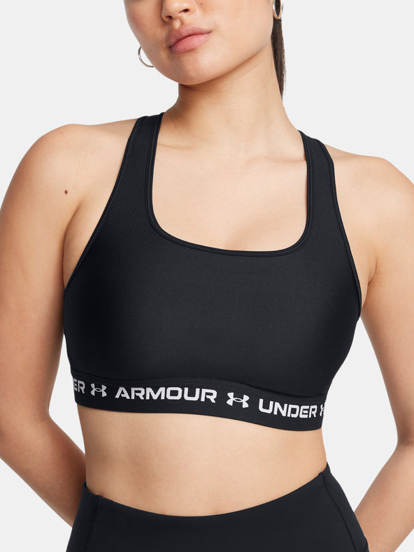 Under Armour Női melltartó Under Armour Crossback Mid Bra-BLK