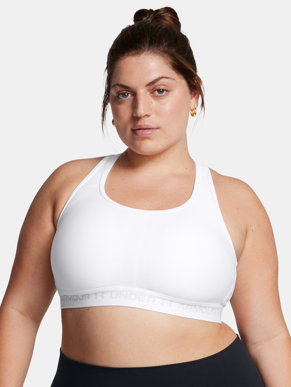 Under Armour Női melltartó Under Armour UA Crossback Mid Bra&-WHT
