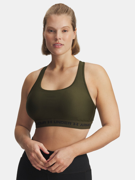 Under Armour Női melltartó Under Armour Crossback Mid Bra-GRN