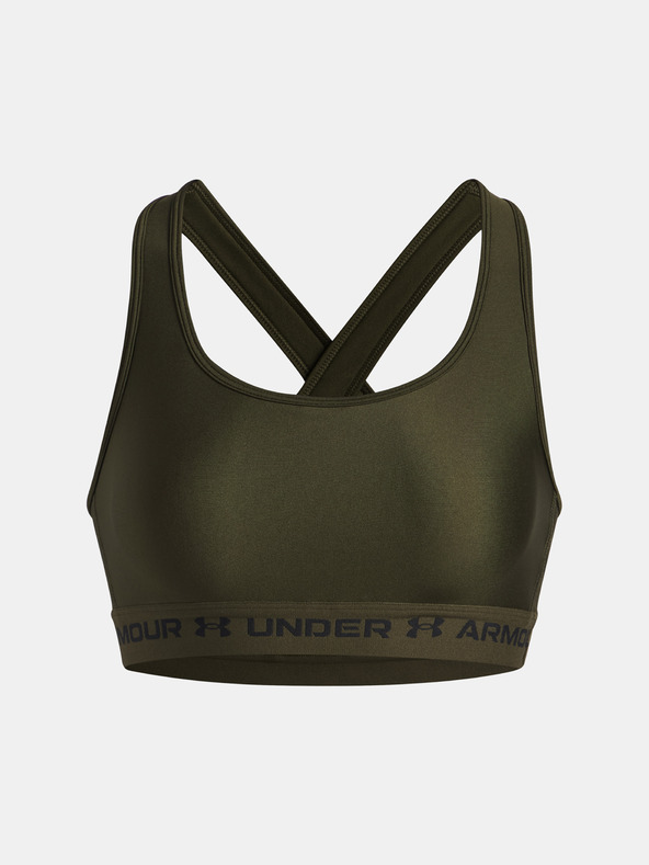 Under Armour Női melltartó Under Armour Crossback Mid Bra-GRN