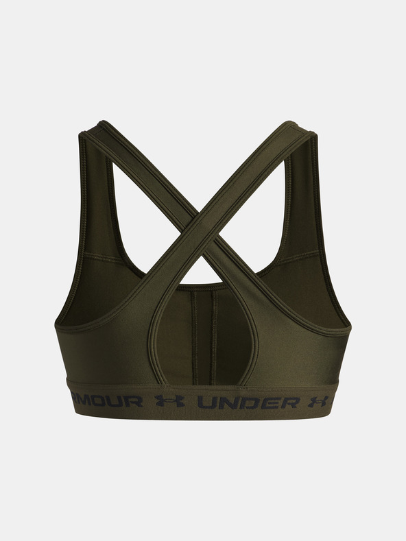 Under Armour Női melltartó Under Armour Crossback Mid Bra-GRN