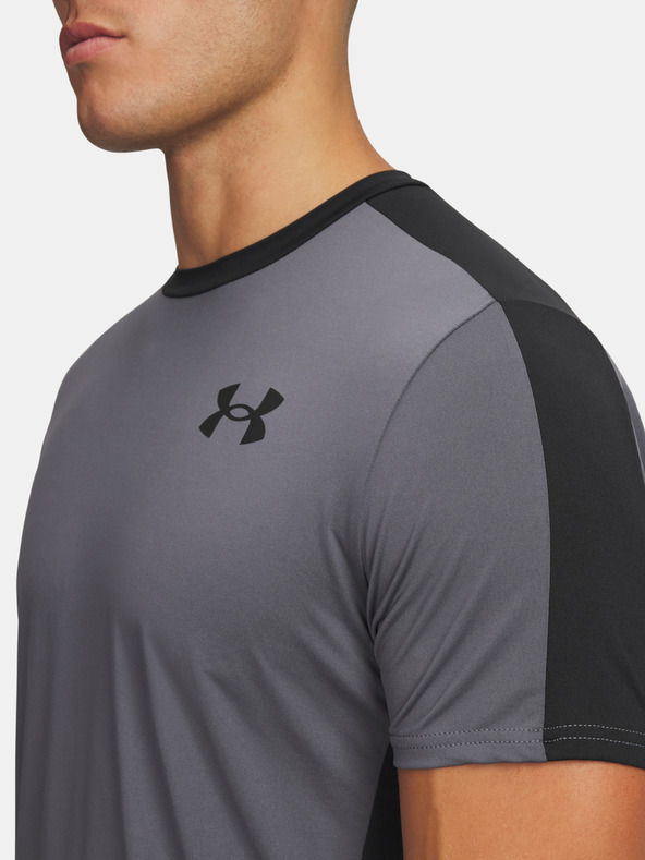 Under Armour Férfi póló Under Armour UA HG Wordmark SS-GRY